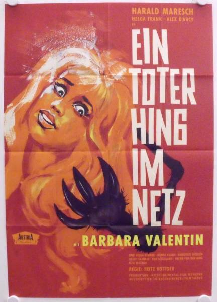 Ein Toter hing im Netz originales deutsches Filmplakat