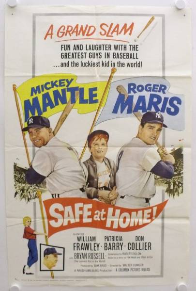 Safe at Home! originales US Filmplakat