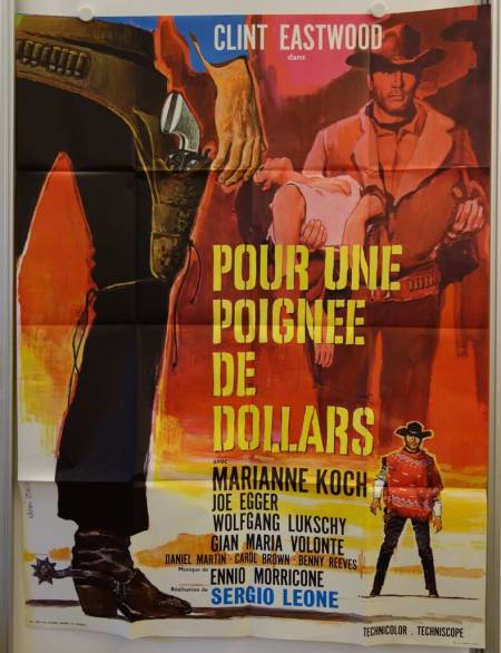 Für eine Handvoll Dollar originales Filmplakat aus Frankreich