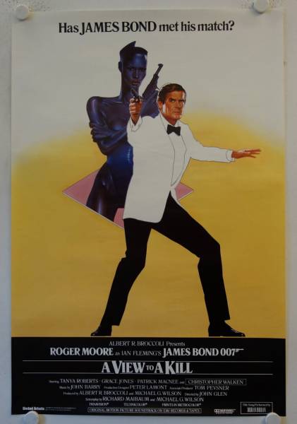 James Bond 007 - Im Angesicht des Todes originales britisches Filmplakat