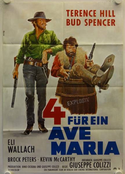 Ace High re-release german movie poster
