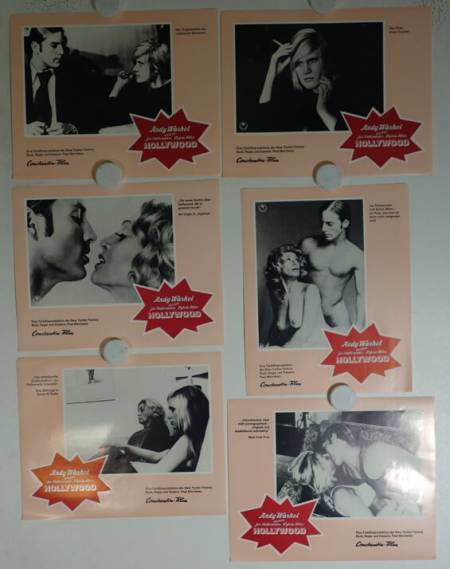 Andy Warhols Hollywood originales deutscher Aushangfotosatz