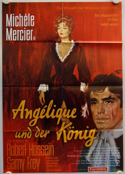 Angelique and the King re-release german movie poster
