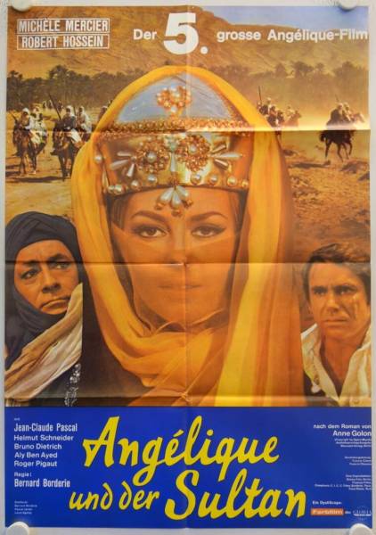 Angelique und der Sultan originales deutsches Filmplakat