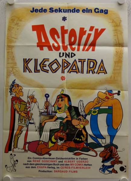 Asterix und Kleopatra originales deutsches Filmplakat