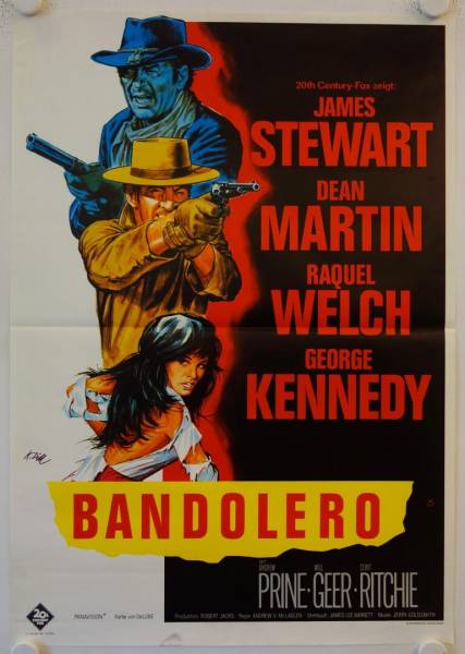 Bandolero originales deutsches Filmplakat
