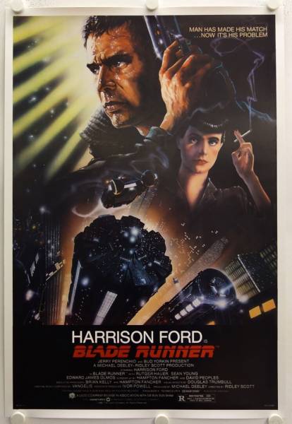 Blade Runner original release US onesheet movie poster