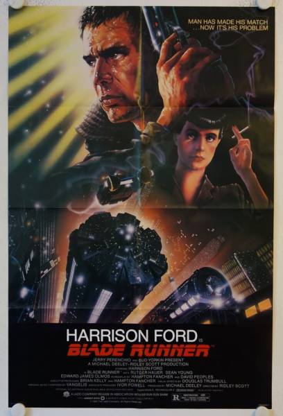 Blade Runner original release US Onesheet movie poster
