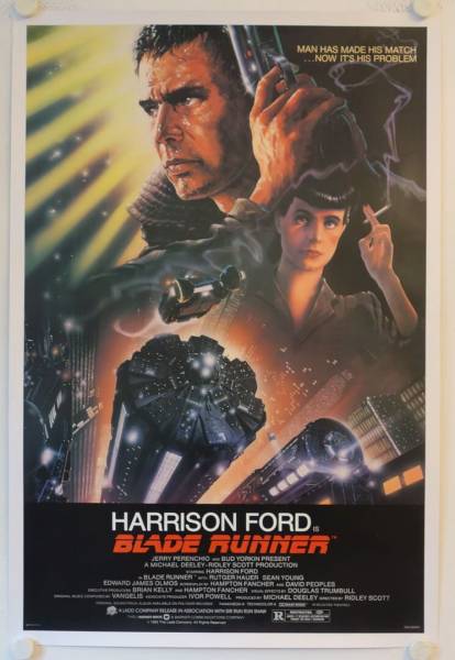 Blade Runner original release US Onesheet movie poster