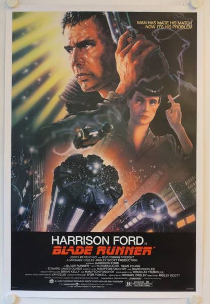Bladerunner originales US Onesheet Filmplakat