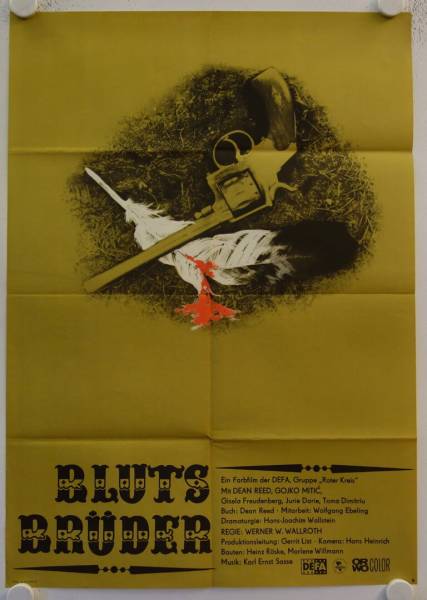 Blood Brothers original release east-german movie poster