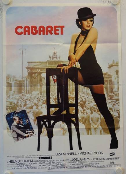 Cabaret originales deutsches Filmplakat