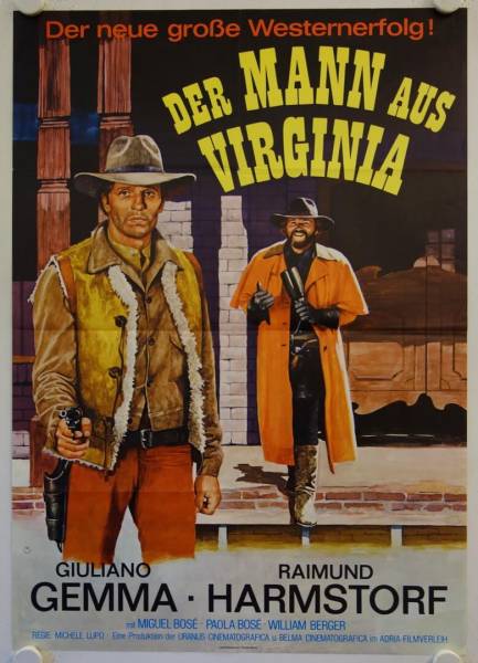 California original release german movie poster