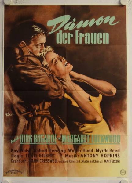 Cast a Dark Shadow original release german movie poster