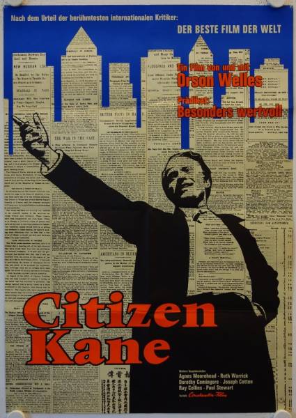 Citizen Kane original release german movie poster