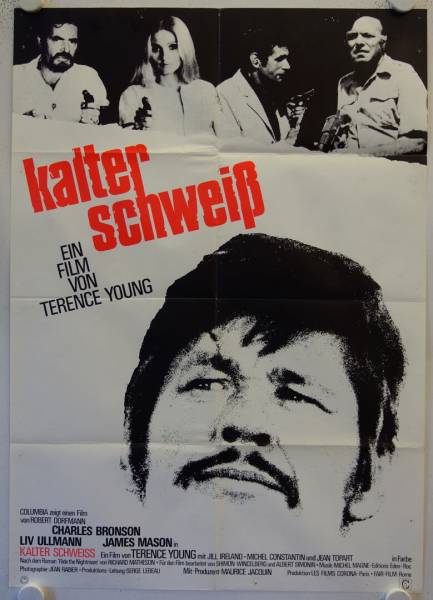 Cold Sweat original release German movie poster