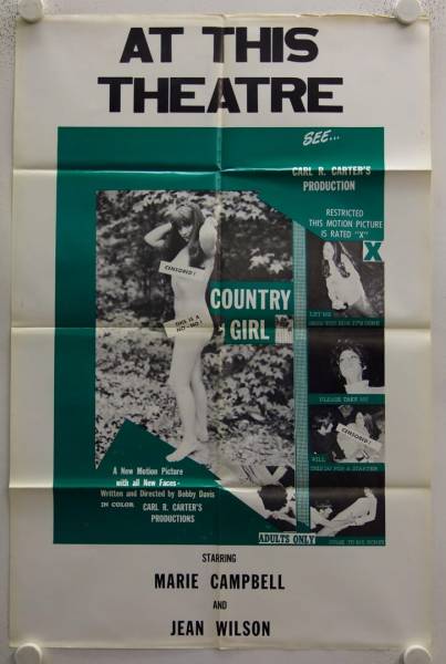 Country Girl originales US Filmplakat