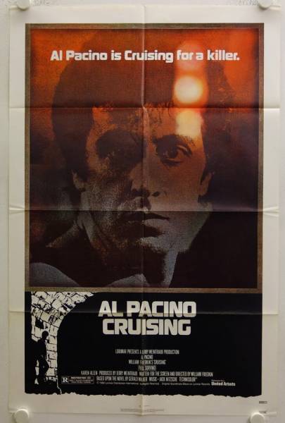 Cruising original release US Onesheet movie poster