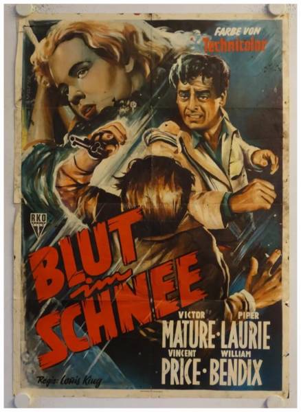 Dangerous Mission original release german movie poster