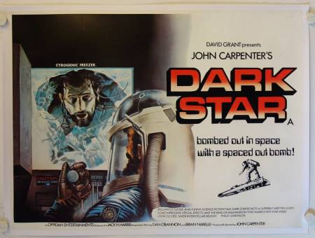 Dark Star original release british quad movie poster