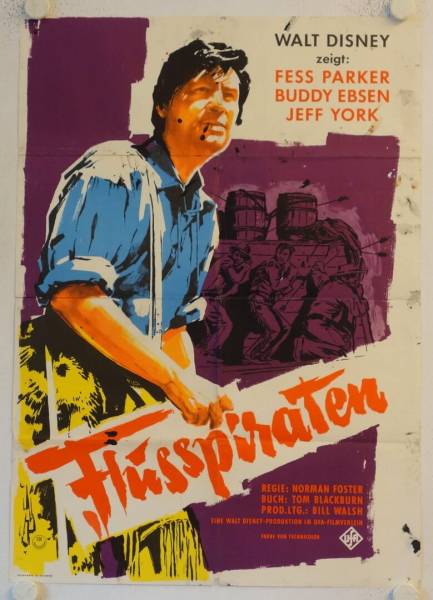 Flusspiraten originales deutsches Filmplakat