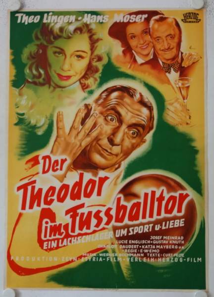 Der Theodor im Fußballtor original release german movie poster