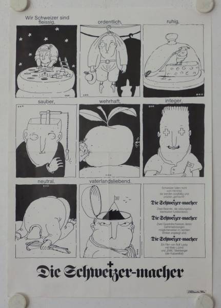 Die Schweizermacher original release german A2 movie poster