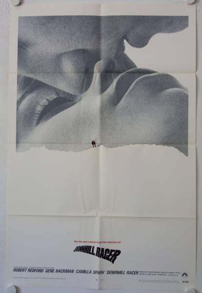Downhill Racer original release US Onesheet movie poster
