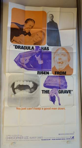 Draculas Rückkehr originales US 3-Sheet Filmplakat