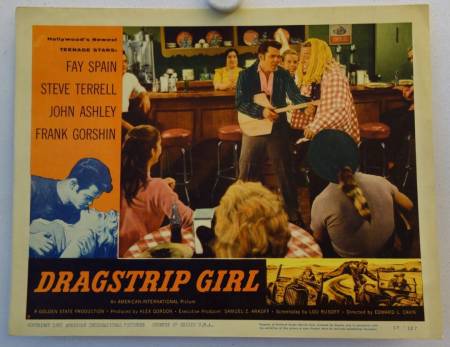Dragstrip Girl originale US Lobby Card
