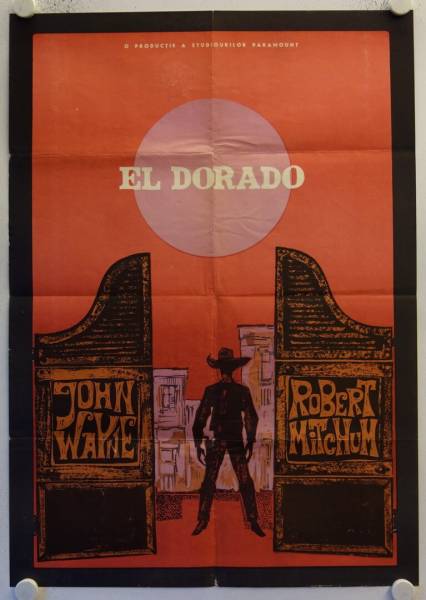 El Dorado originales Filmplakat aus Rumänien