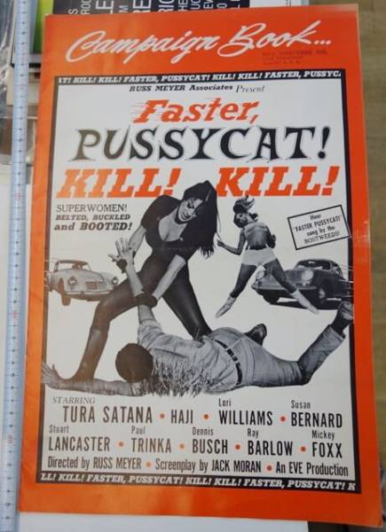 Faster Pussycat! Kill! Kill! original release US Pressbook