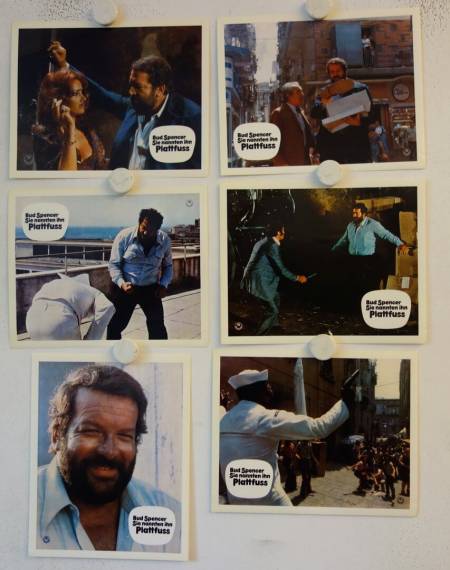 Flatfoot original release german lobby card set