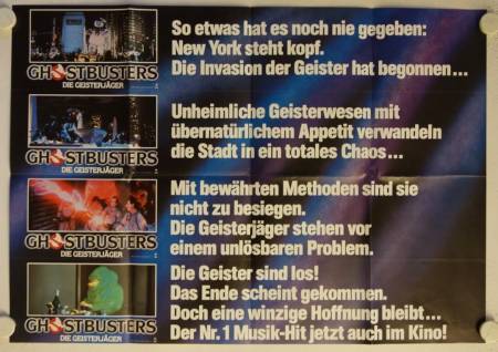 Ghostbusters originales deutsches Sonderplakat