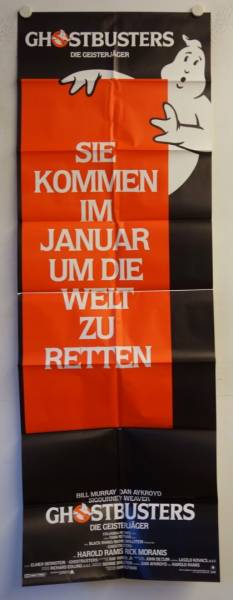 Ghostbusters originales deutsches Sonderplakat
