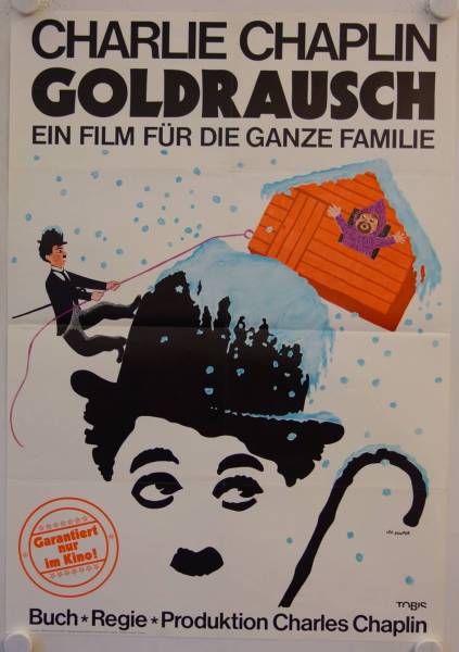 Gold Rush re-release german movie poster