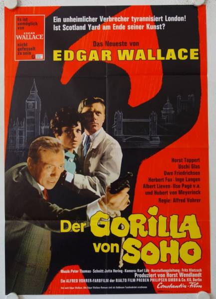 Gorilla Gang original release german movie poster