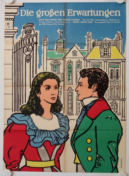 Die grossen Erwartungen originales deutsches Filmplakat