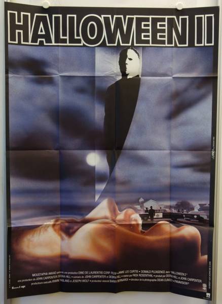 Halloween 2 Das Grauen kehrt zurück originales Filmplakat aus Frankreich