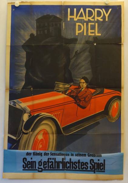 Sein gefährlichstes Spiel originales deutsches Filmplakat