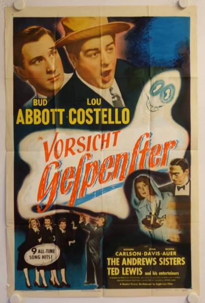 Abbott und Costello: Vorsicht Gespenster originales US Onesheet Filmplakat (R48)