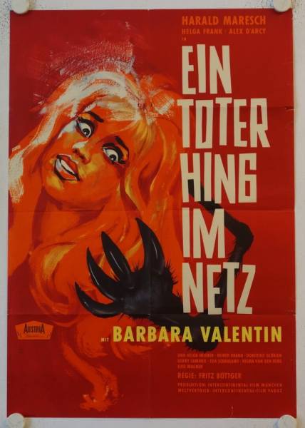 Ein Toter hing im Netz originales deutsches Filmplakat