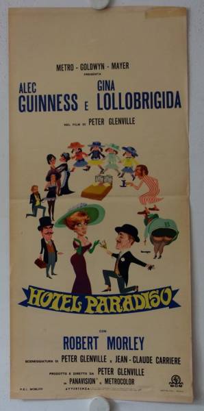 Hotel Paradiso original release italian locandina movie poster