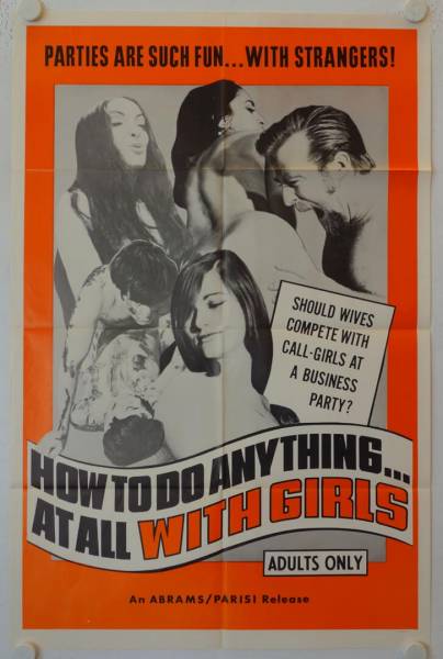 How to do anything at all with Girls  original release US Onesheet movie poster