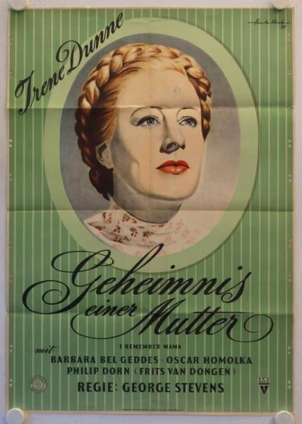 Geheimnis einer Mutter originales deutsches Filmplakat