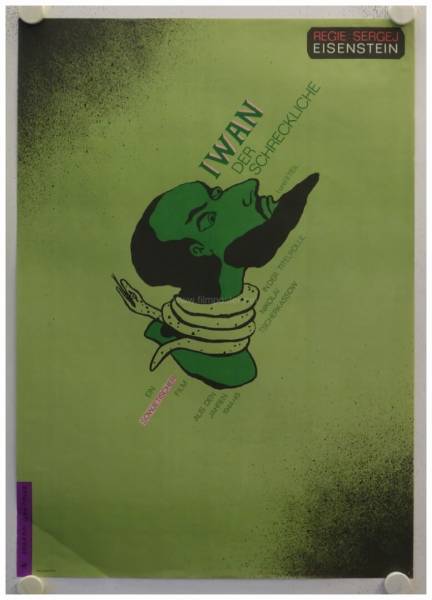 Iwan der Schreckliche originales DDR Filmplakat (R77)