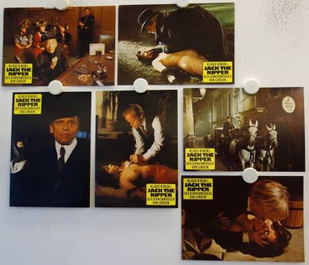 Jack the Ripper original release german lobby card set