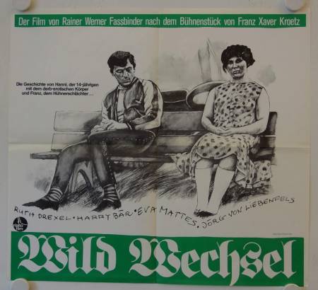 Wildwechsel originales Filmplakat aus der Schweiz