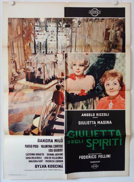 Julia und die Geister originales Filmplakat aus Italien
