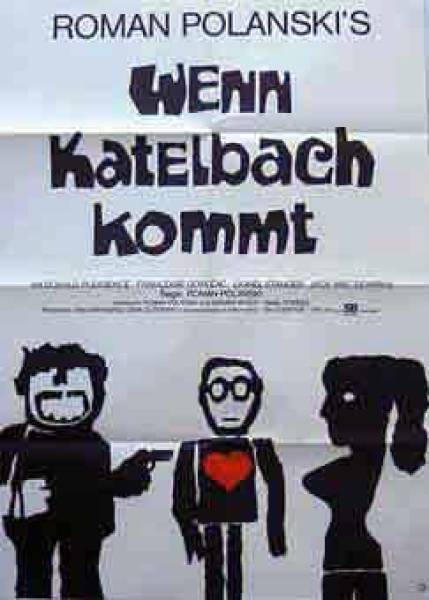 Wenn Katelbach kommt originales deutsches Filmplakat